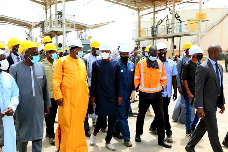 President Barrow explains his fuel depot visit