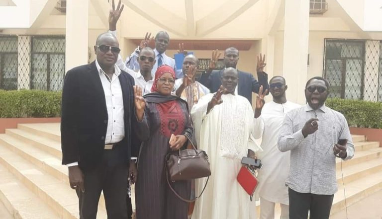 Three Years Jotna chiefs renew their three-finger salute as state abandons their case