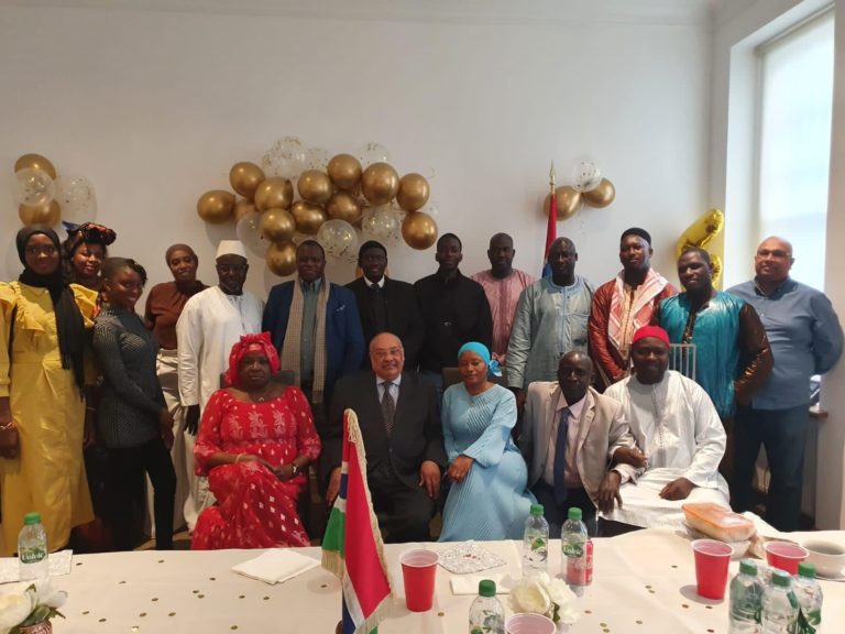 Gambia high commission in UK holds farewell event for Francis Blain as curtain comes down on his stint as Gambia’s top diplomat in UK