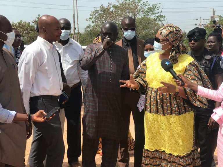 Jah Oil Company fights back by holding its own press conference to reject claims of building petrol station on cemetery