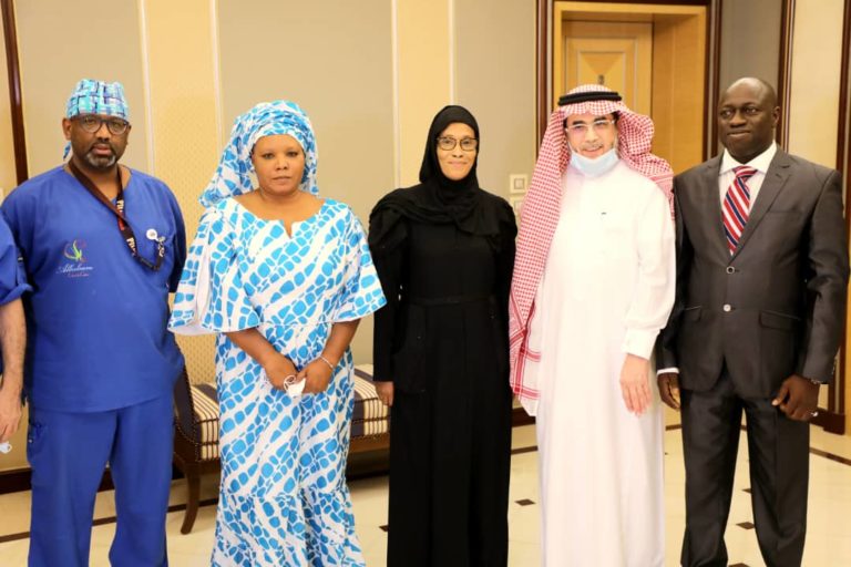 First Lady Fatou Barrow seizes on Saudi trip to formalise her foundation’s relations with Saudi medical organization