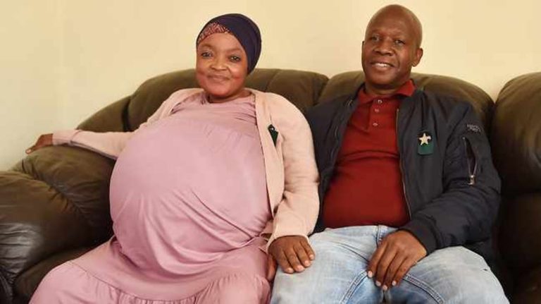 South African woman gives birth to 10 children