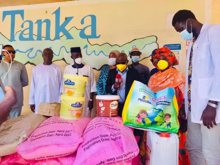 Rice, sugar and other foodstuff for Tanka Tanka as Darboe visits mental home