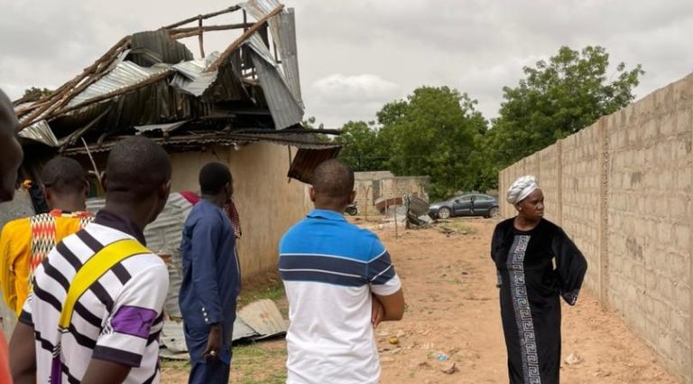 ‘We share their pain’: Dr Ismaila Ceesay personally leads CA officials to survey havoc windstorm wreaked on citizens and render humanitarian support