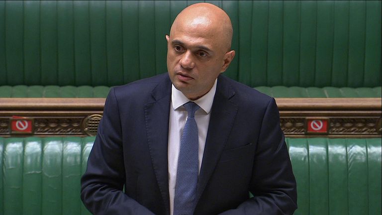 Breaking News – UK: Health secretary Sajid Javid tests positive for Covid despite AstraZeneca vaccination