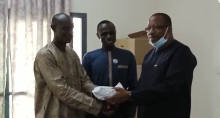 Mamma Kandeh beats fellow opposition leaders by donating D100,000 to NDMA over last week’s deadly windstorm