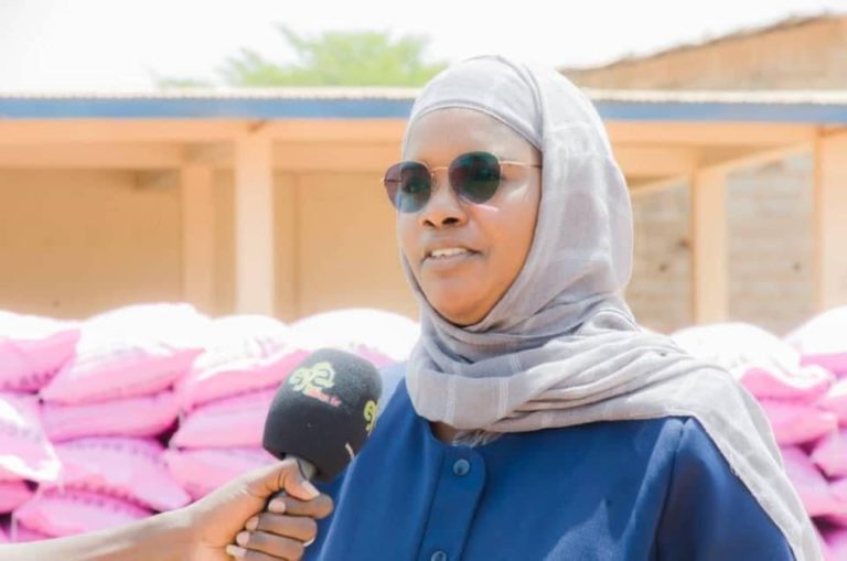 ‘They’re just using them’: Embattled Sainabou Martin Sonko arrives at KMC and tells reporters protesting staff are being used