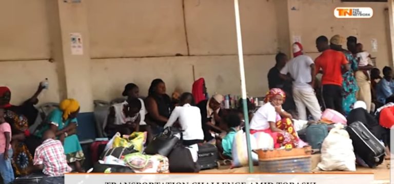 VIDEO: Gambians and how they struggle to get to the village for Tobaski