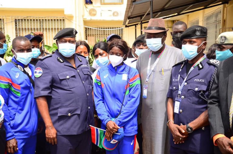 Police High Command Receives Sub Inspector Gina Bass