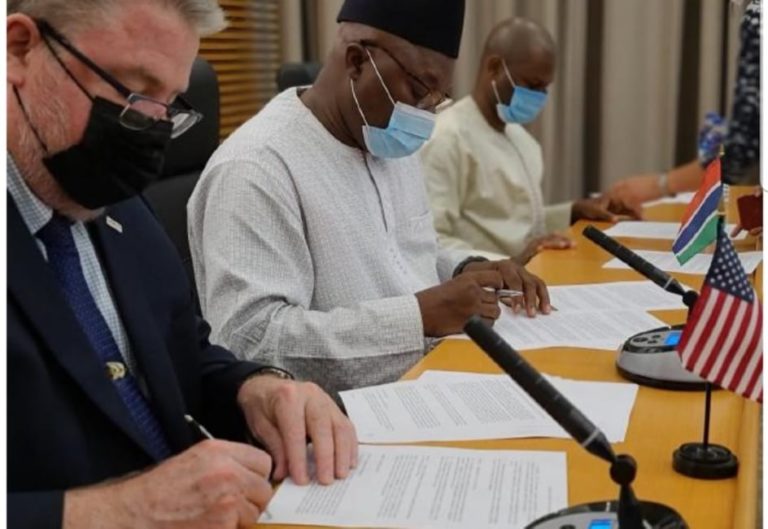 United States and Gambia enter agreement to accelerate development efforts