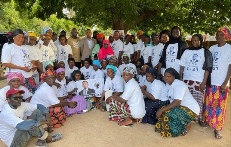 Women leaders in Kafuta meet Dr Ismaila Ceesay, endorse CA