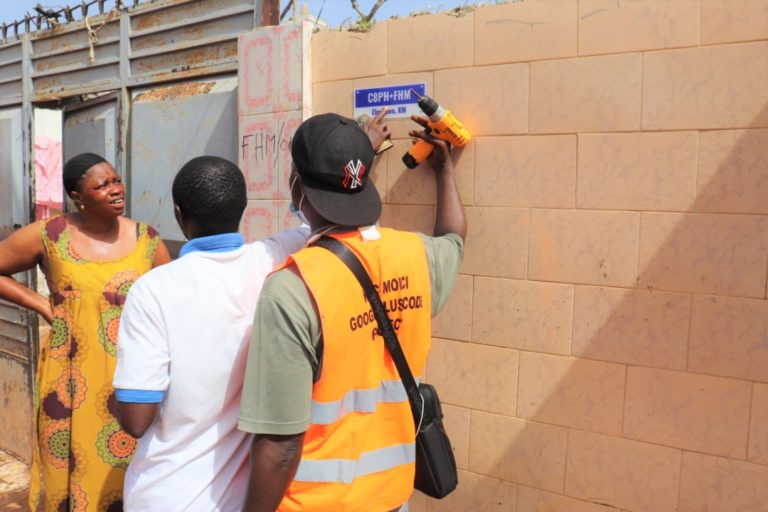 KMC tags KM homes for identification