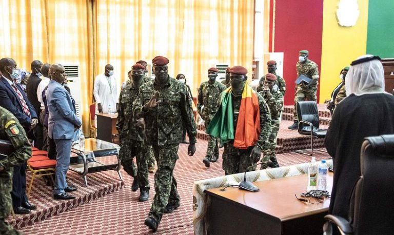 Guinea swears in coup leader as interim president