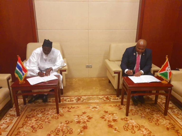 Government announces diplomatic ties with Burundi