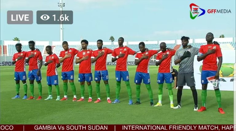 Gambia beat South Sudan 2-1 after Assan Ceesay first half penalties