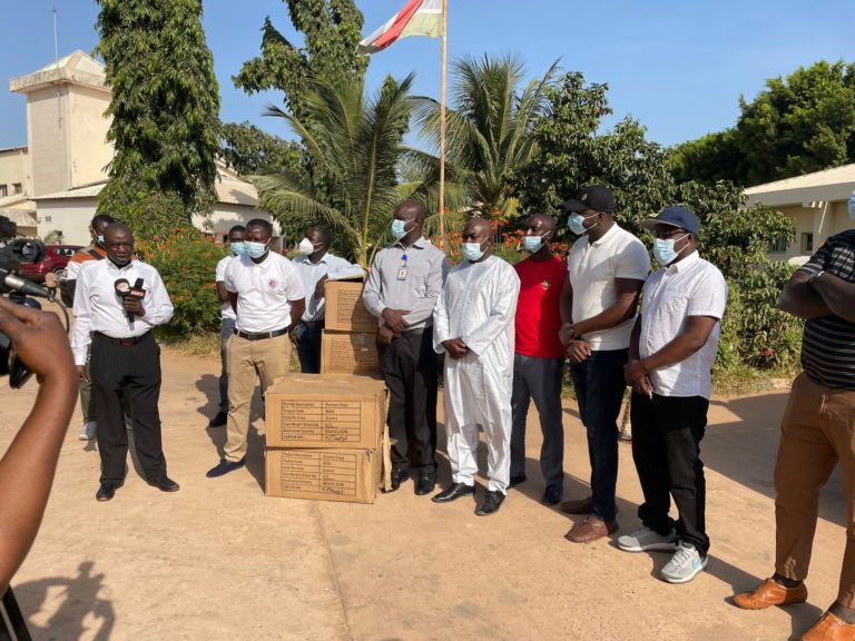 Gambia UK Forces Community Donates Assorted Medical Items to Kanifing General Hospital