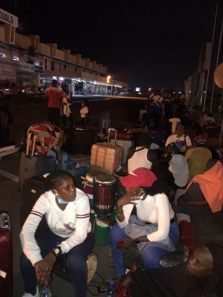As One Tests Positive for COVID-19 Gambian Delegation Stuck At Douala International Airport
