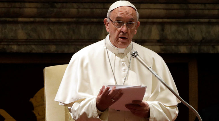 New Year Message: Pope Francis Speaks On Violence Against Women, Say It’s Insult To God