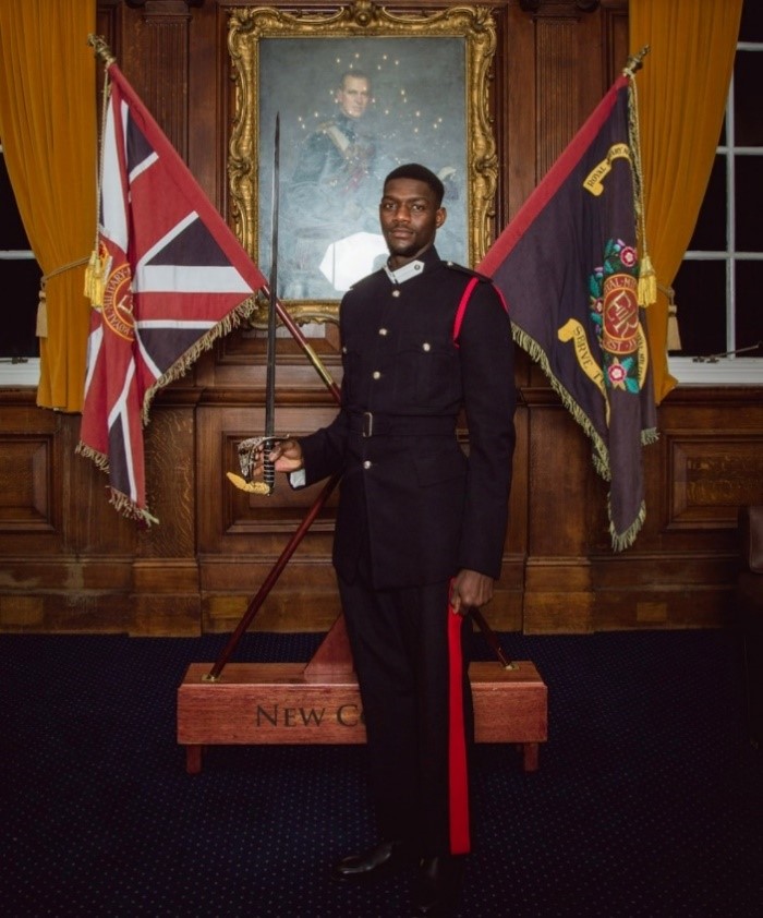 2nd Lieutenant Ebrima Gaye – Gambia Armed Forces International Sword Winner Royal Military Academy Sandhurst