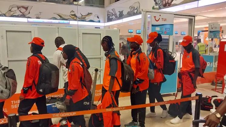 Gambia National Female Football Team Departs for Morocco in Preparation for Namibia’s Game