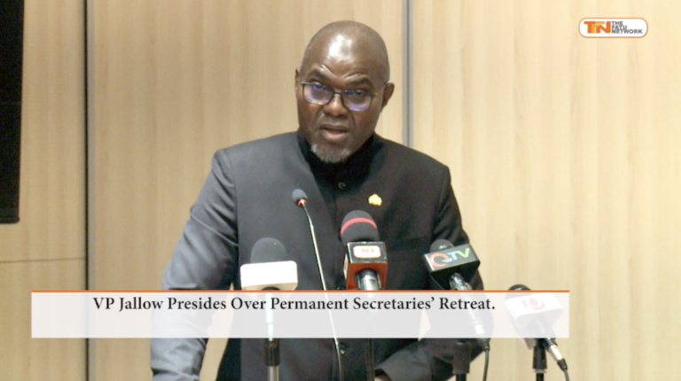 VP Jallow presides over permanent secretaries’ retreat