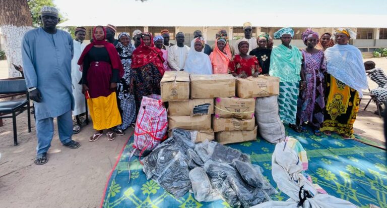 Jokadou Residents Hail Bai Saine for Massive Distribution of Office Wear and Bags Worth D645,000