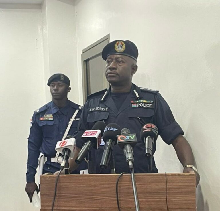 IGP Touray Vows to Eradicate Land Disputes, Hate Speech, and Insults to Leaders