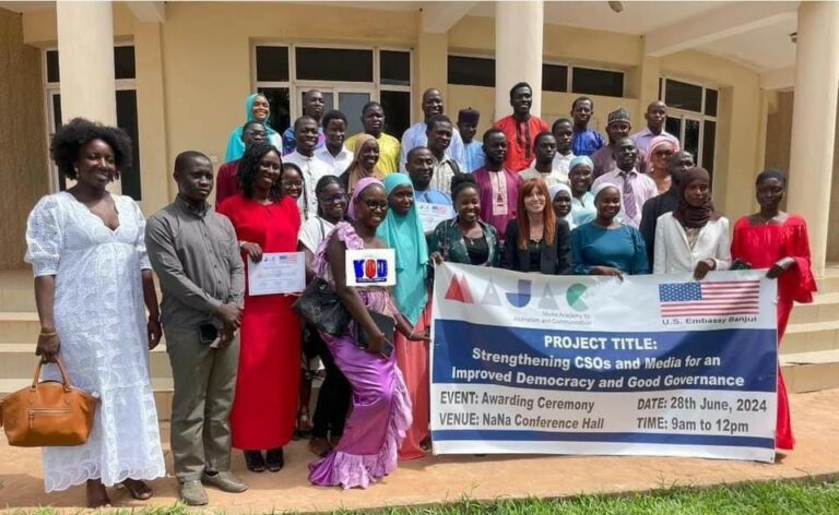 MAJaC and US Embassy Empower Gambian Change-Makers through Training Initiative