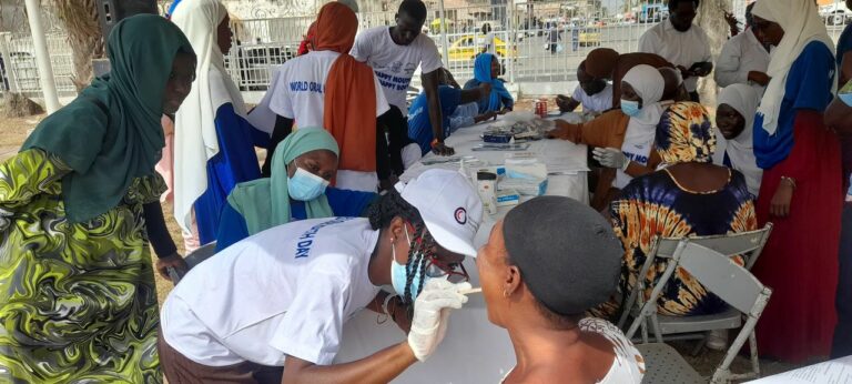 UTG dental students conduct oral health outreach in Banjul