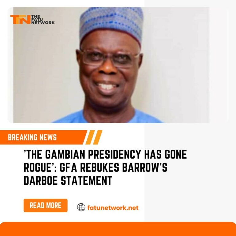 ‘The Gambian Presidency has gone rogue’: GFA rebukes Barrow’s Darboe statement