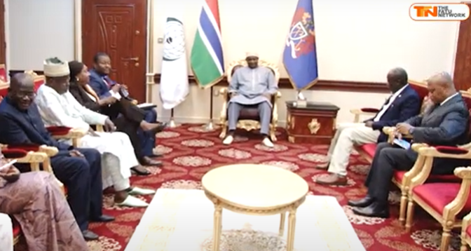 Gambia’s Human Rights Progress: President Adama Barrow Meets National Human Rights Commission (NHRC) for Annual Briefing