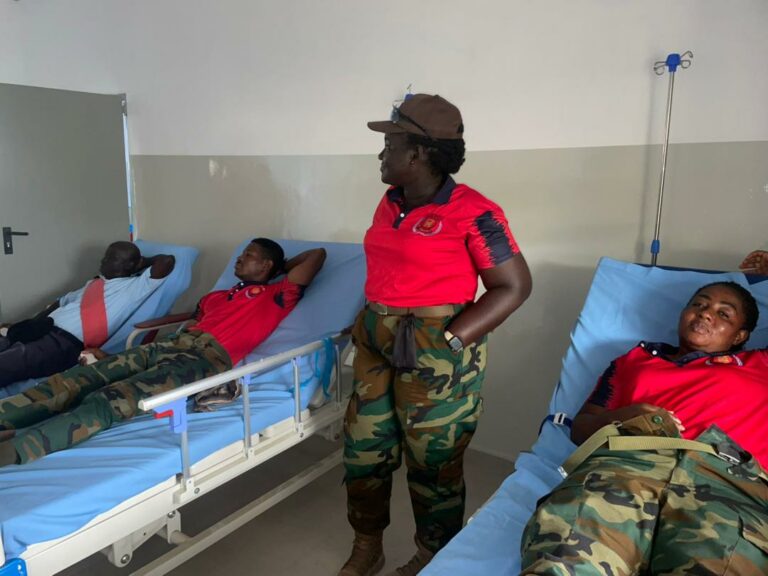 Lifeblood for Life: Ghana’s ECOMIG Troops Roll Up Their Sleeves in Barra