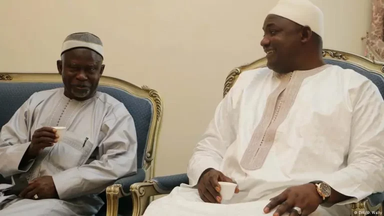 President Barrow Swears He Will Be President Until Opposition Leader Ousainou Darboe Dies