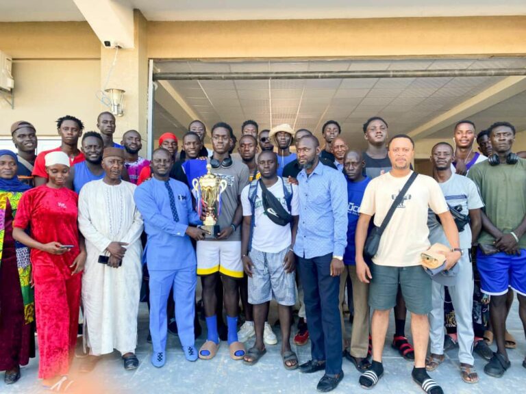 Gambia’s U21 Basketball Team Celebrated by NSC After Historic Championship Win in Bissau