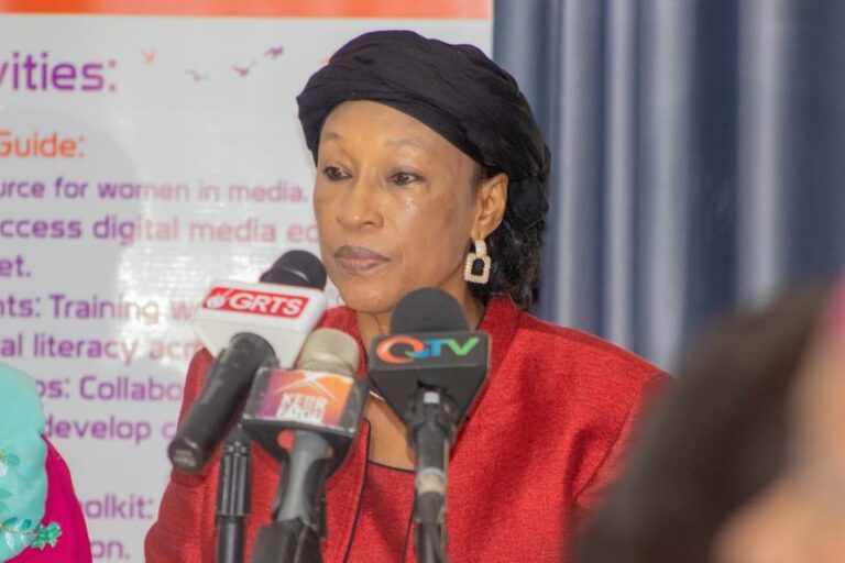 Access to Information Commission Chairperson Nenneh Macdooll Gaye Explores the Role of Media in Promoting Gender Equality