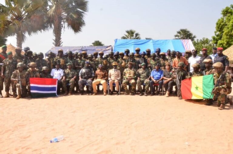 THE GAMBIA ARMED FORCES CONCLUDES JOINT PATROL WITH SENEGALESE COUNTERPARTS