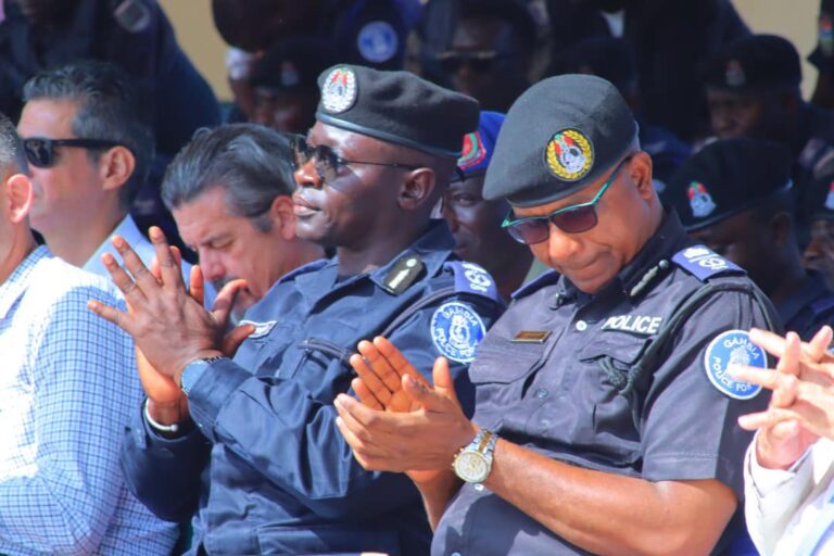 GPST and The Gambia Police Force Mark Successful Completion of PIU Subproject