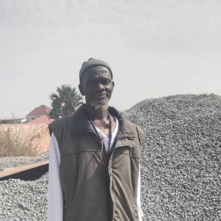 Stone Mining and Hard Work: Samba Secka’s Call for Gambian Youth to Embrace Hard Work