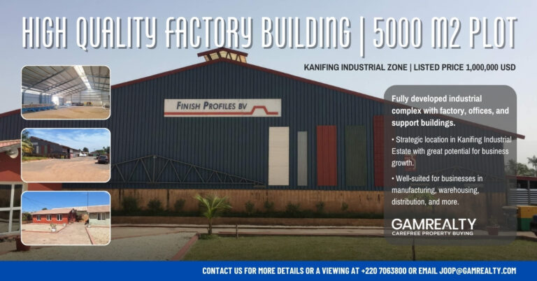 Sponsored Content: Prime Industrial Facility For Sale | Kanifing Industrial Estate