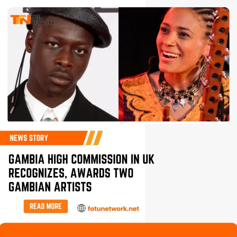 Gambia High Commission in UK Recognizes, Awards Two Gambian Artists