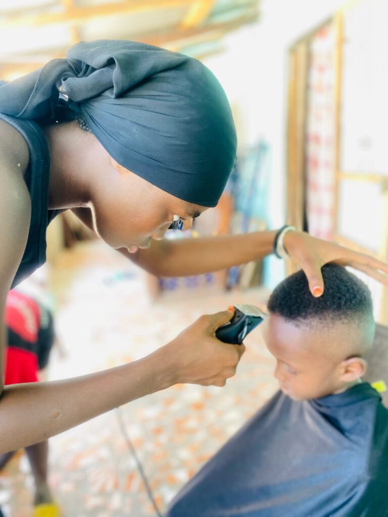 Fatoumata A. Jobe’s Journey as The Gambia’s Top Female Barber
