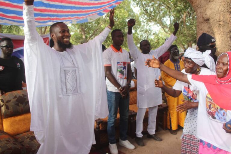 Bakary Badjie Launches Presidential Ambition with First Rally in Foni Bintang