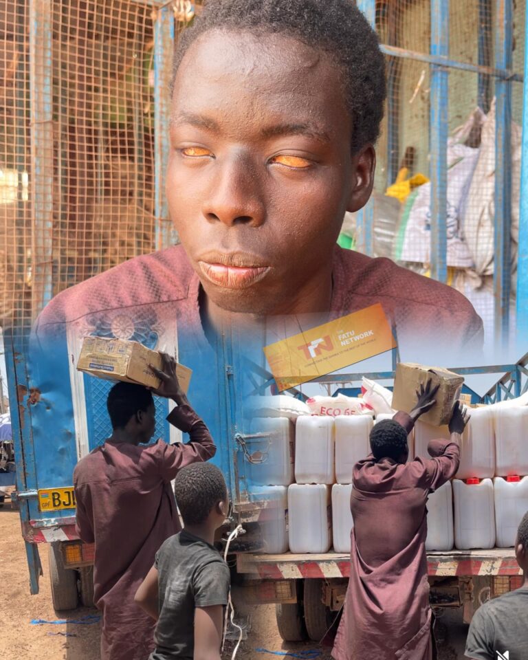 “I’d Rather Work Than Beg”: Blind Young Man Carries Loads to Earn a Living