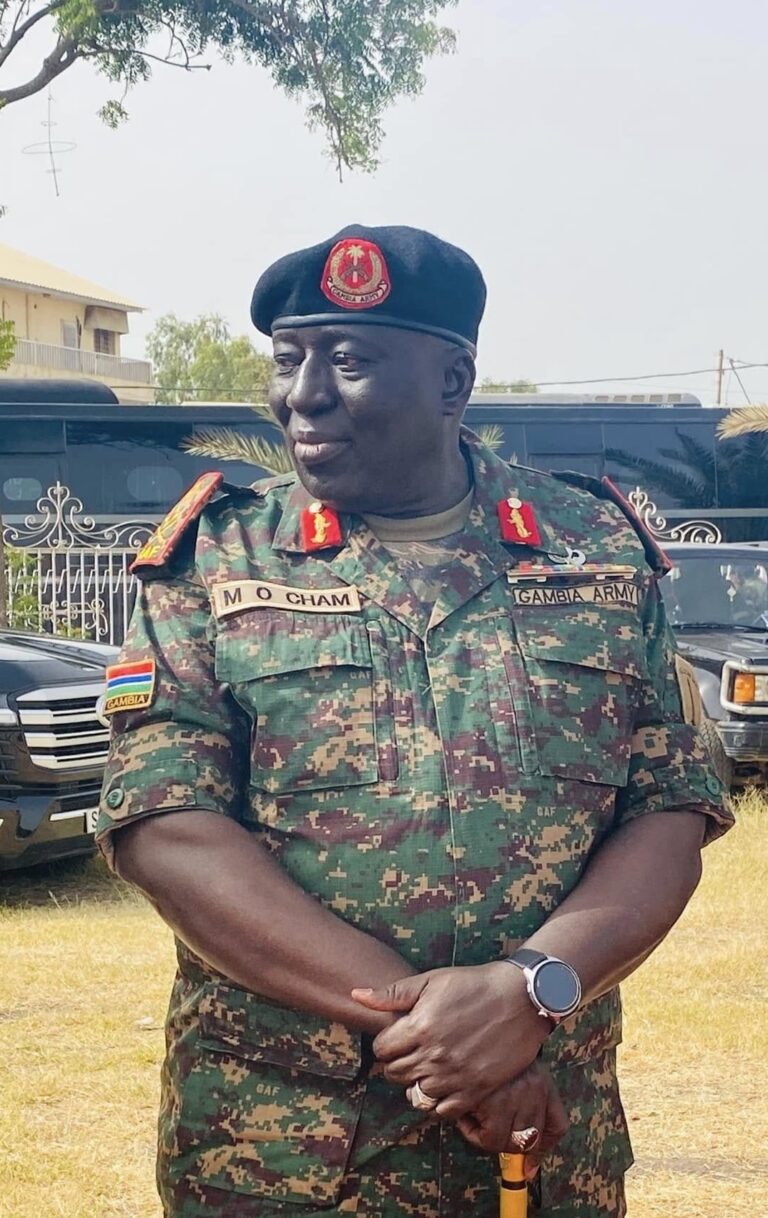 Editor’s Column #006 <br>Lieutenant General CDS Mamat O. Cham