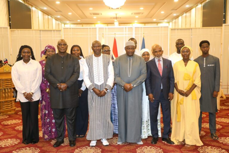 Barrow Presides Over Swearing-In of Foreign Minister, IEC Heads, and Reparation Commission Member