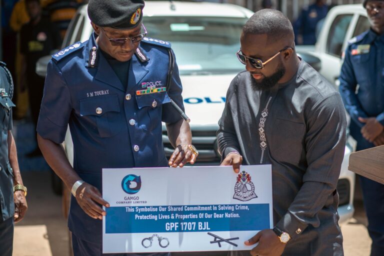 Gambia Police Force Commissions 25 Vehicles to Boost National Security Operations