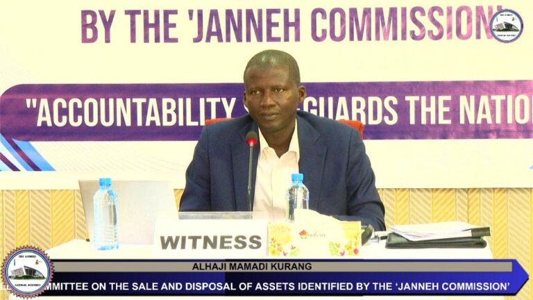 Former Janneh Commission SG reveals budget challenges: ‘99% of our needs were directed to the MOJ’
