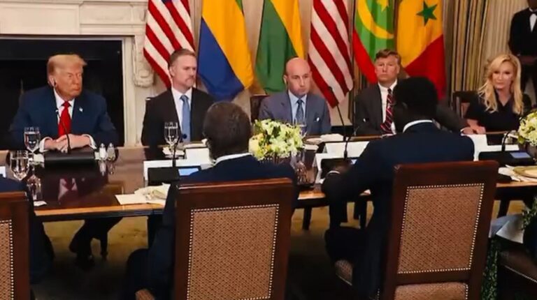 “He Was Treated Very Unfairly and He Prevailed”: Trump Meets Senegal’s Faye, Four African Leaders at U.S.-Africa Summit