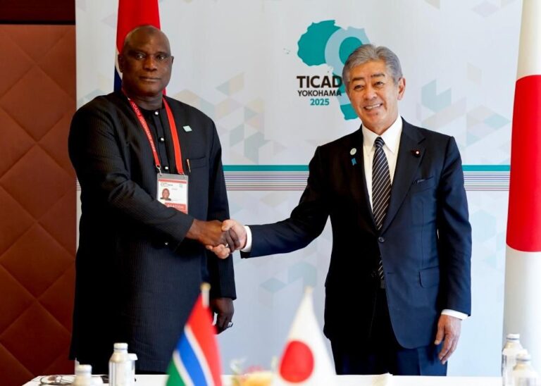 New Foreign Minister Njie Positions Gambia for Japanese Partnership in Agriculture, Education, & Technology